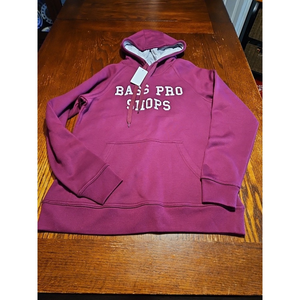 Bass Pro‎ Shops Purple Pullover Hoodie Women's Small NWT (A701)